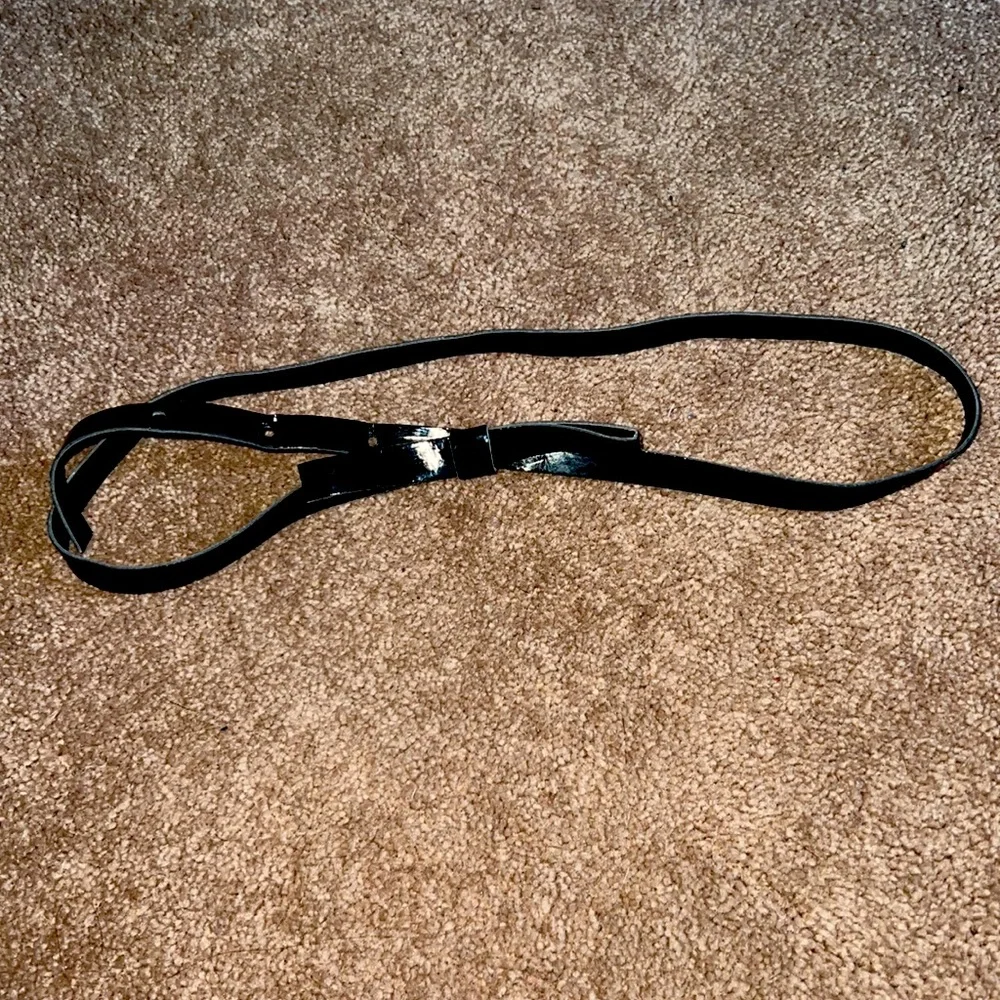 Girls black belt size small
